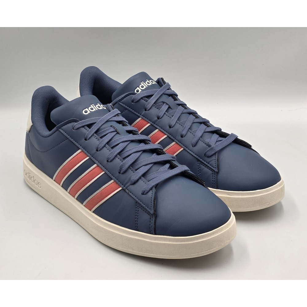 Adidas Grand Court 2.0‎ Men's 11.5 Blue Casual Lifestyle Sneakers Court Shoe